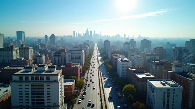 Aerial View of Bustling Cityscape in Daylight