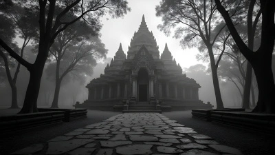 Ancient Temple With Intricate Stone Carvings