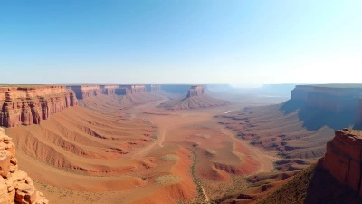 Brown Rocky Terrain With Rugged Cliffs