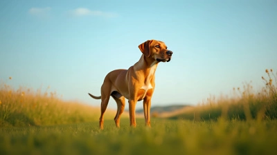 Brown Short-Coated Dog Standing Alert