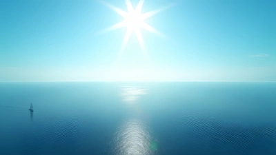 Calm Ocean Under Clear Blue Sky