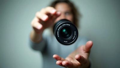 Canon Camera Lens Tossed With Dynamic Motion