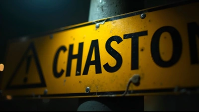 Caution Signage With Bold Lettering And High Contrast