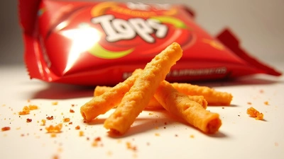 Cherto Spicy Snack Sticks Close-Up