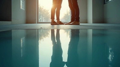 Clear Reflection Of Two People Side By Side