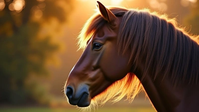 Close-Up Horse Mane With Natural Shine