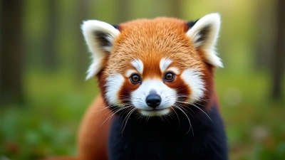 Close-Up Red Panda With Expressive Eyes