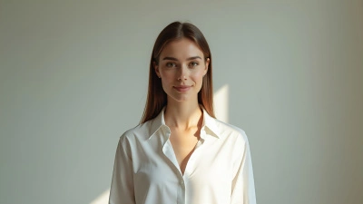 Confident Woman Wearing White Long-Sleeved Shirt
