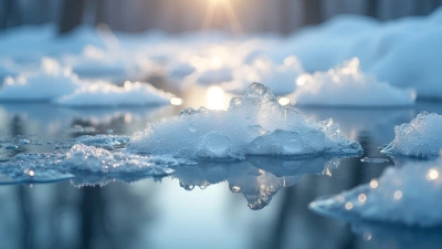 Delicate Ice Crystals Forming Intricate Patterns