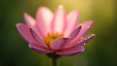 Delicate Pink Petals Close-Up With Soft Light