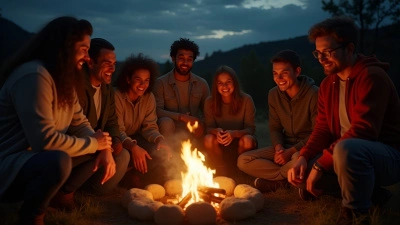 Diverse Group Around Campfire Sharing Stories