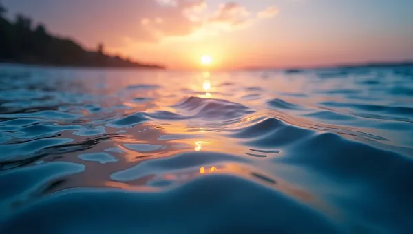 Dynamic Rippling Water Patterns With Reflections