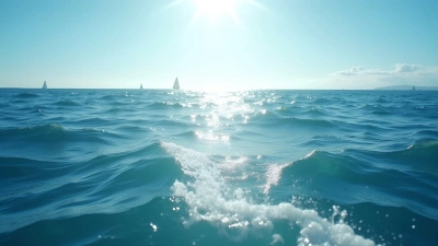 Expansive Ocean Waves Under Bright Sunlight