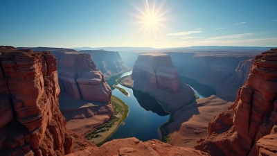 Grand Canyon Landscape With Layered Red Rocks