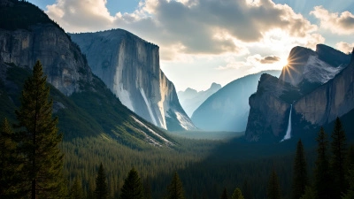 Granite Monolith Towering Over Yosemite Valley