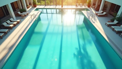 Indoor Swimming Pool With Turquoise Water