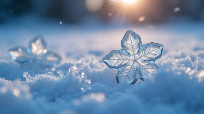 Intricate Ice Crystals Close-Up In Winter