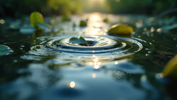 Intricate Water Surface Textures With Ripples