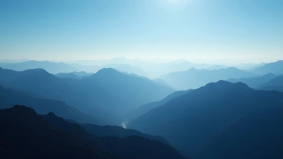 Layered Mountain Ranges Silhouette At Daytime