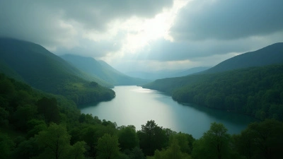Lush Green Trees Around Serene Lake