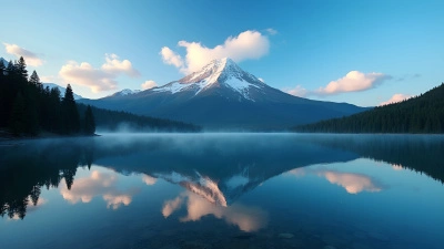 Majestic Mountain Reflected in Calm Lake