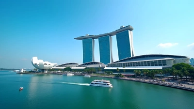 Marina Bay Sands Daytime View With Glass Towers