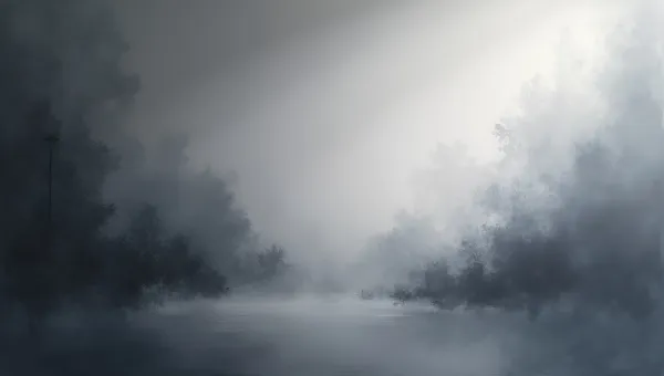 Minimalist Gray Abstract Painting With Textured Brushstrokes