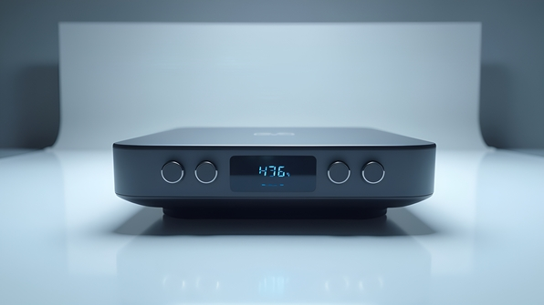 Modern ASI MC-Pro device with illuminated buttons on a minimalistic white background
