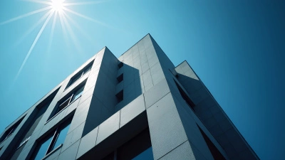 Modern Gray Concrete Building Close-Up