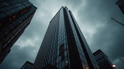 Modern High-Rise Building With Reflective Glass