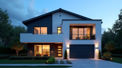 Modern House Exterior With Black And White Design