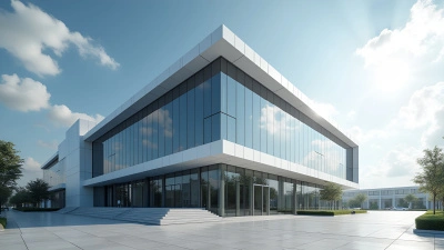 Modern Office Building With Glass Walls