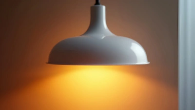 Modern White Orange Pendant Light Fixture
