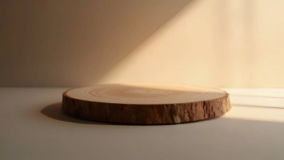 Natural Wood Slab With Smooth Edges