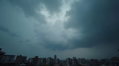 Overcast Sky With Dense Grey Clouds