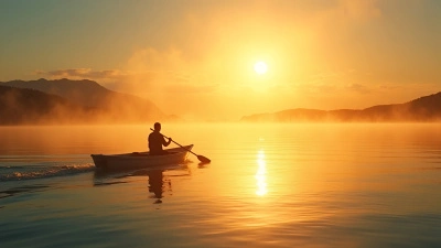 Peaceful Sailing On Calm Water At Golden Hour