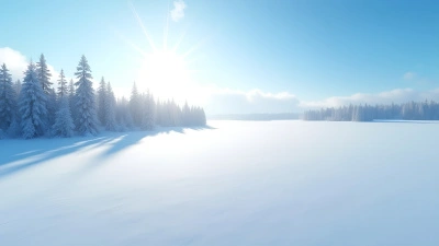 Pristine White Snow Covering Winter Landscape