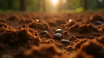 Rich Moist Brown Soil Texture Close-Up