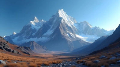 Rocky Mountain Landscape With Snow Patches