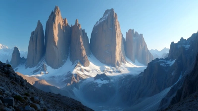 Rugged Mountain Structures With Sharp Peaks