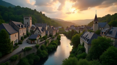 Saint-Crépin Village With Historic Stone Houses