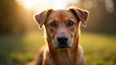 Short-Haired Brown Dog With Sharp Eyes