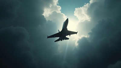 Sleek Jet Soaring Through Dramatic Storm Clouds
