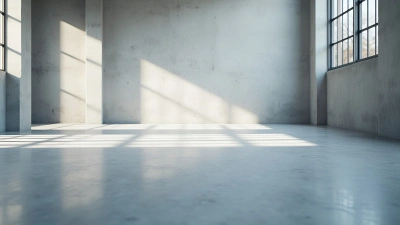 Smooth Gray Concrete Floor Texture