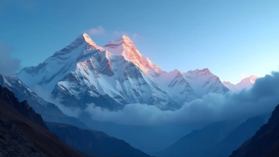 Snow-Capped Mount Everest At Sunrise