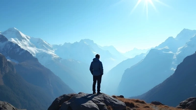 Snow-Capped Mountains with Rocky Outcrop View