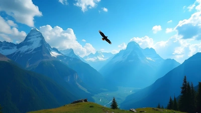 Snow-Capped Mountains Under Clear Blue Sky