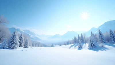 Snow-Covered Landscape With Leafless Trees