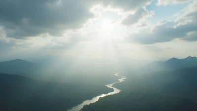 Soft Gray Clouds Diffusing Gentle Sunlight