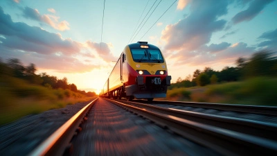 Speeding Train Motion Blur With Dynamic Energy